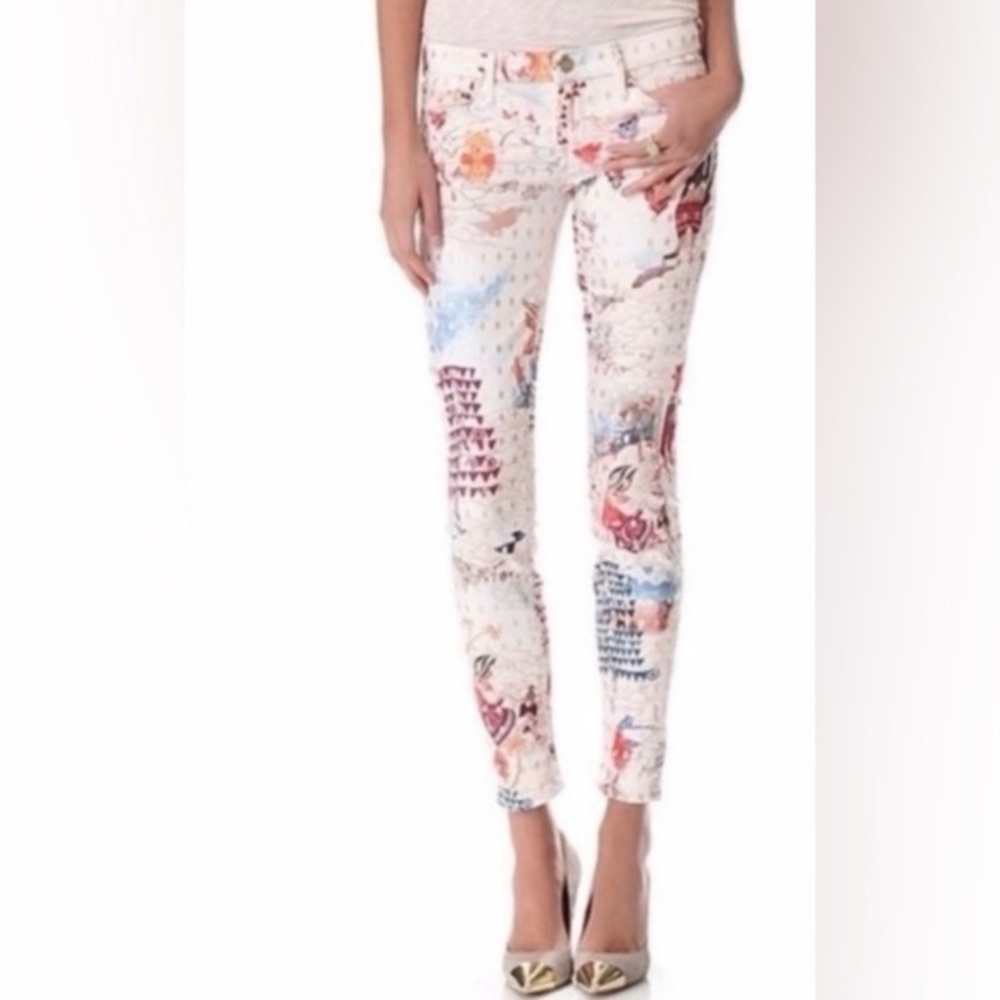Mother Printed Jeans
